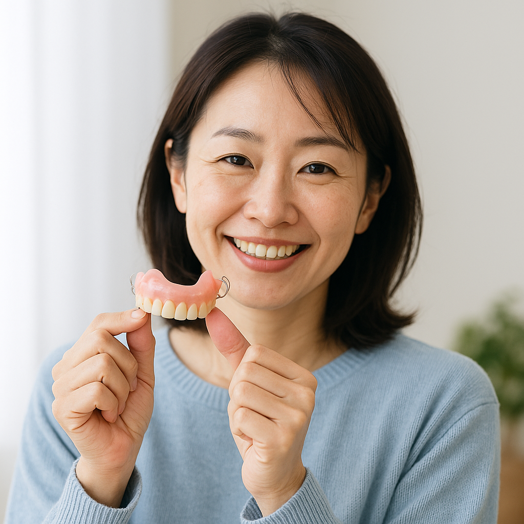 入れ歯のお手入れ
