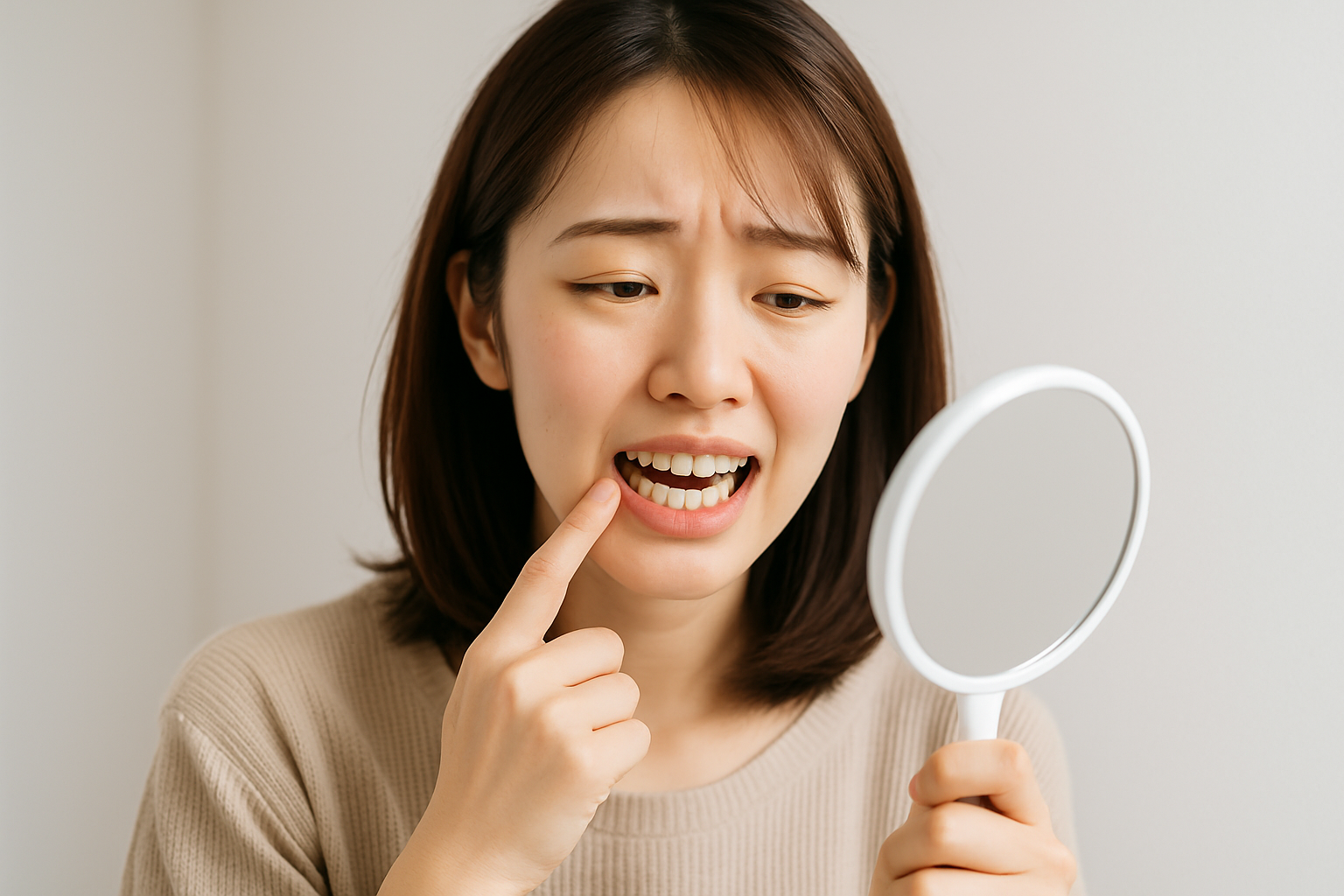 虫歯は黒い？