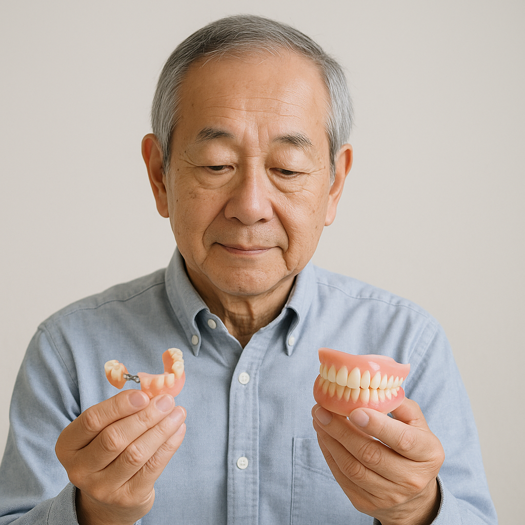 保険と自費の入れ歯