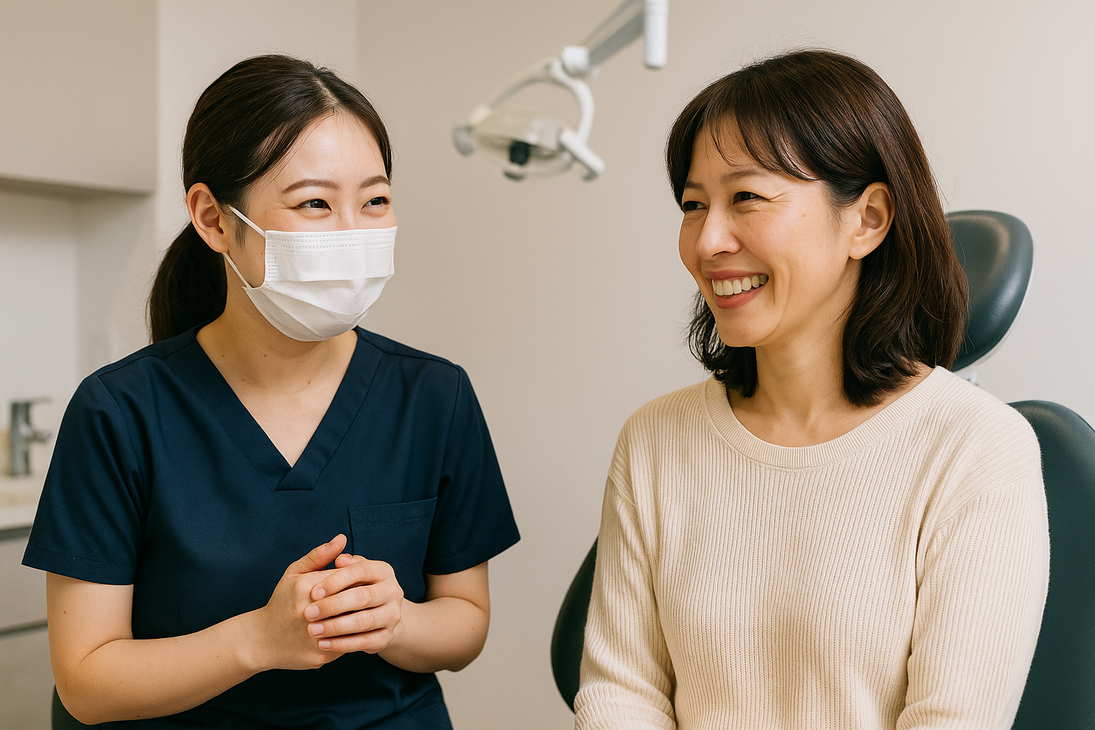 衛生士との会話は大切
