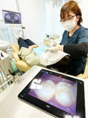 デジタルを駆使した可視化させる予防歯科