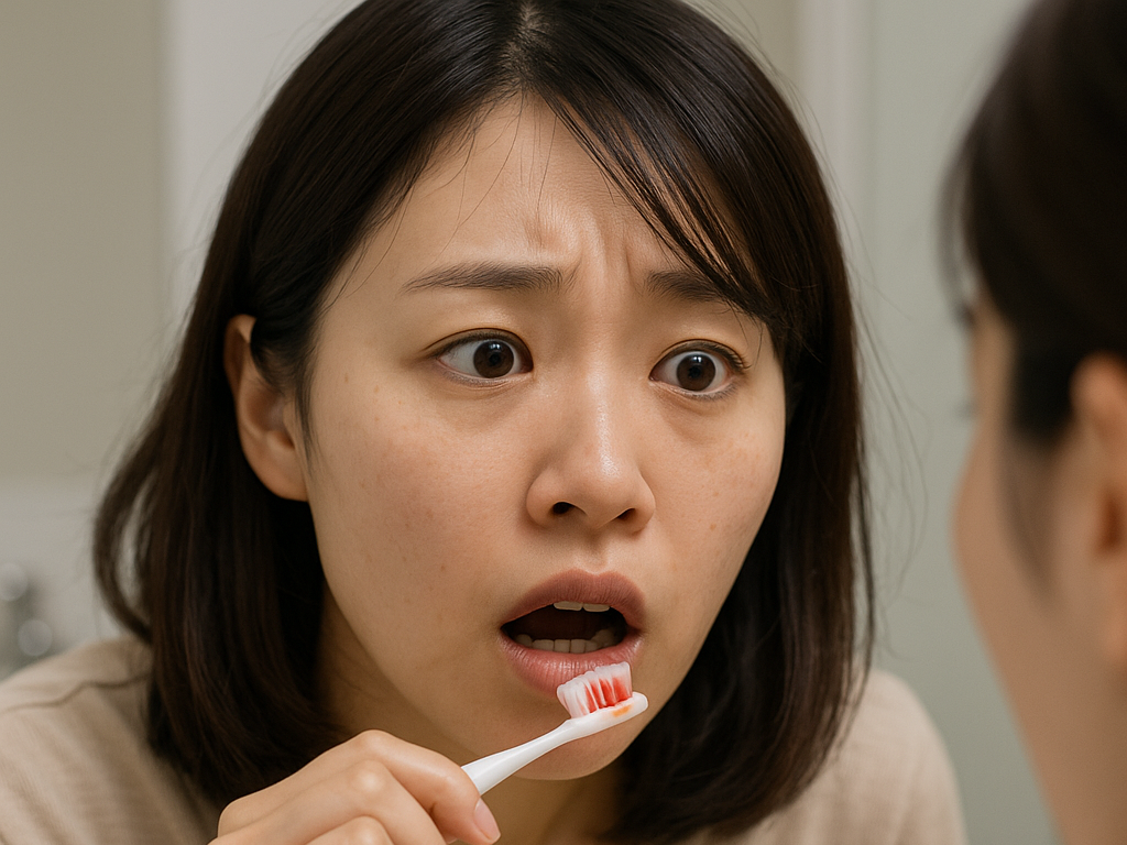 歯茎から出血